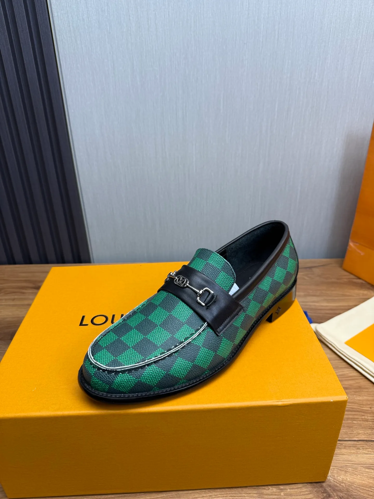 Factory 660💰 LV. Men's business casual leather shoes, all made of imported original brand leather, just to create a more comfortable wearing experience, original non-slip and wear-resistant outsole ✔️16-45 (38.45 non-returnable)